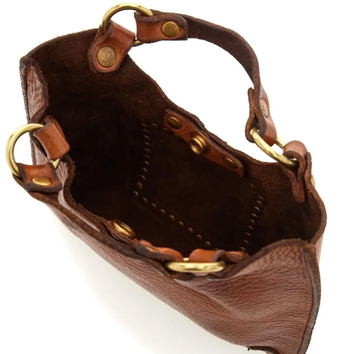 Women Hiddenite Cognac Campomaggi Crossbody Bags Women Hiddenite Cognac Campomaggi Crossbody Bags
