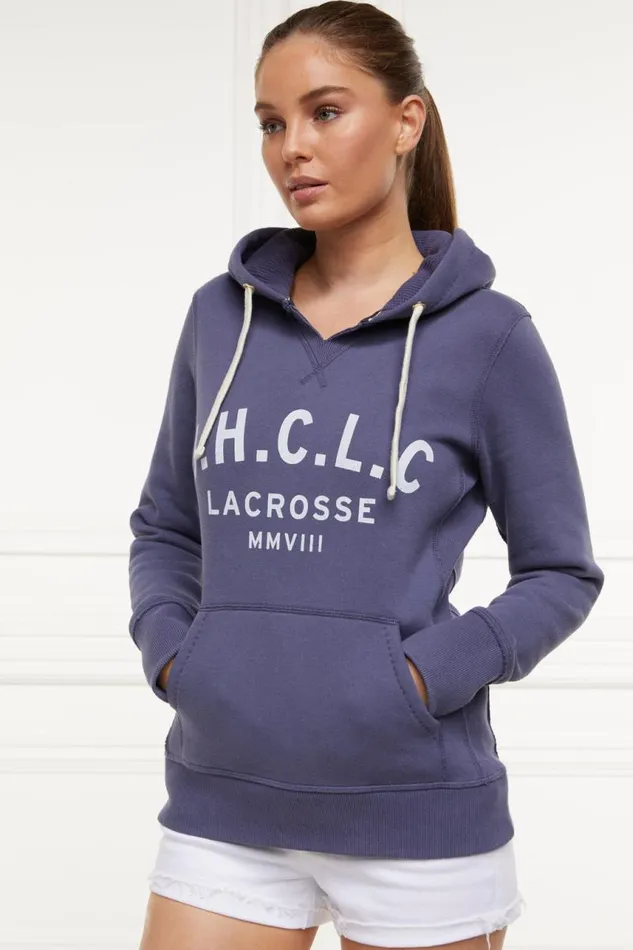 Women Hoodies Holland Cooper Lacrosse Hoodie Yale Blue
