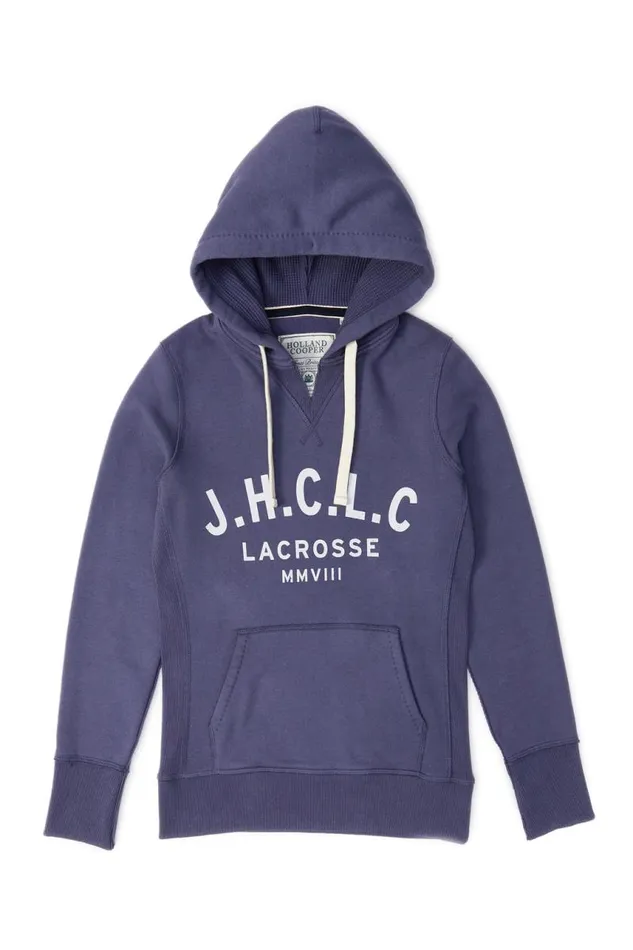 Women Hoodies Holland Cooper Lacrosse Hoodie Yale Blue Women Hoodies Holland Cooper Lacrosse Hoodie Yale Blue