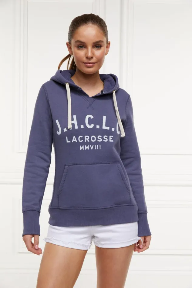 Women Hoodies Holland Cooper Lacrosse Hoodie Yale Blue Women Hoodies Holland Cooper Lacrosse Hoodie Yale Blue