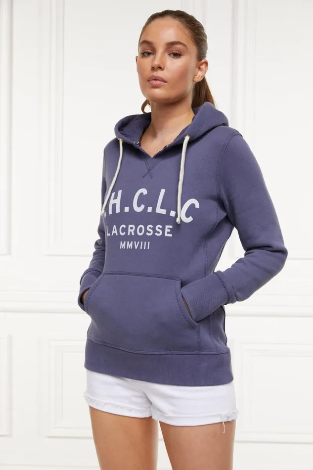 Women Hoodies Holland Cooper Lacrosse Hoodie Yale Blue Women Hoodies Holland Cooper Lacrosse Hoodie Yale Blue
