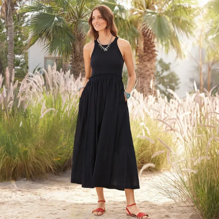 Women Idalia Dress Black Sundance Catalog Dresses and Jumpsuits
