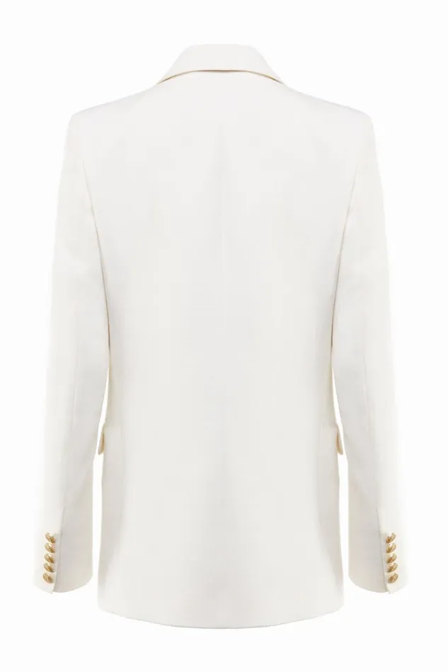 Women In Stock Tailoring Holland Cooper Belgravia Blazer Ivory