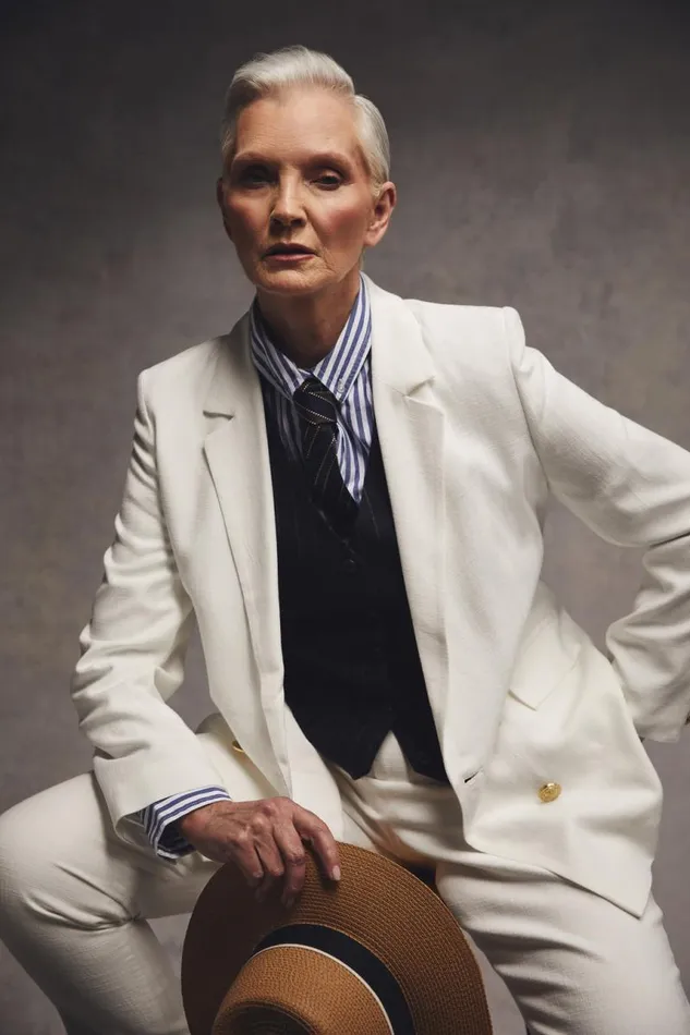 Women In Stock Tailoring Holland Cooper Double Breasted Blazer Oyster Linen