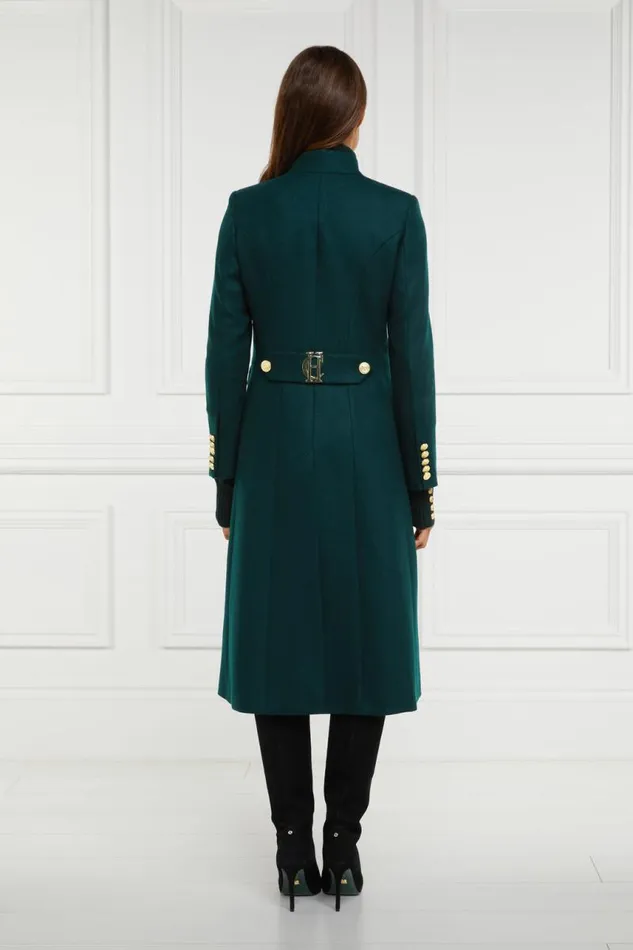 Women In Stock Tailoring Holland Cooper Dowdeswell Coat Emerald