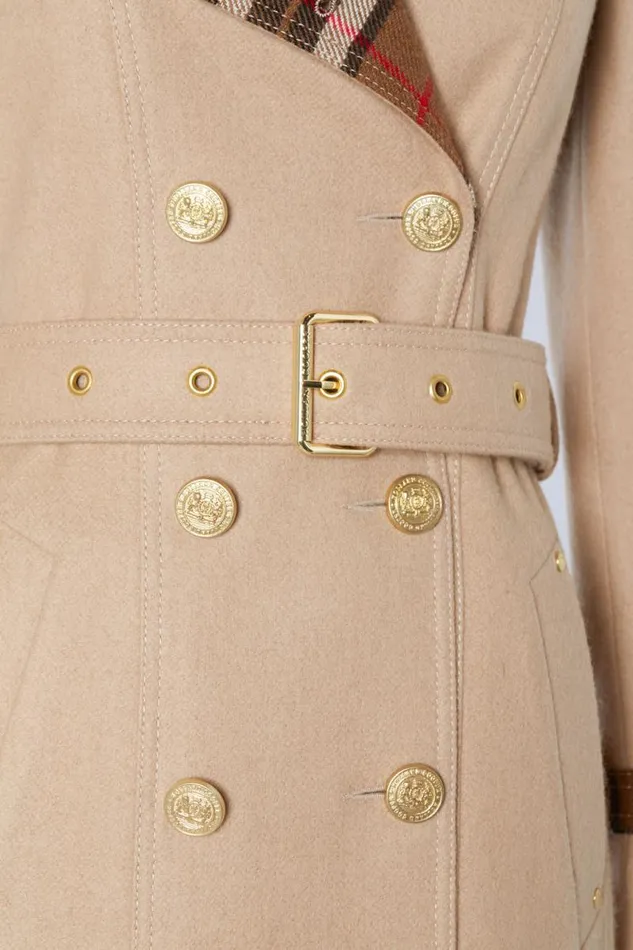 Women In Stock Tailoring Holland Cooper Full Length Chelsea Trench Coat Camel
