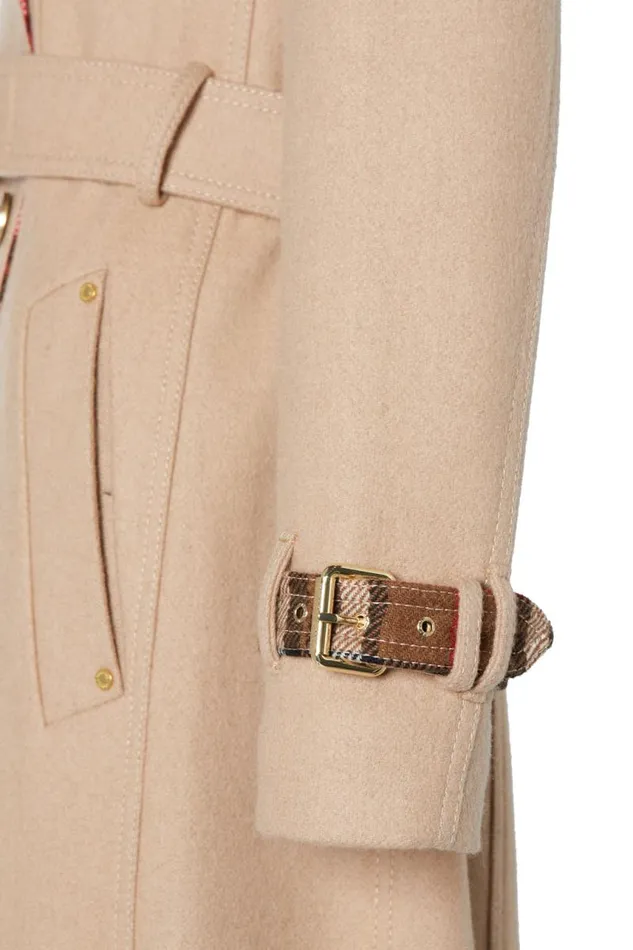 Women In Stock Tailoring Holland Cooper Full Length Chelsea Trench Coat Camel