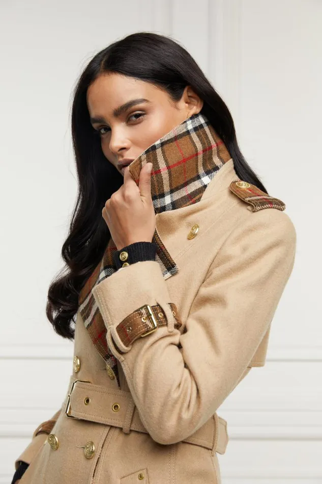 Women In Stock Tailoring Holland Cooper Full Length Chelsea Trench Coat Camel