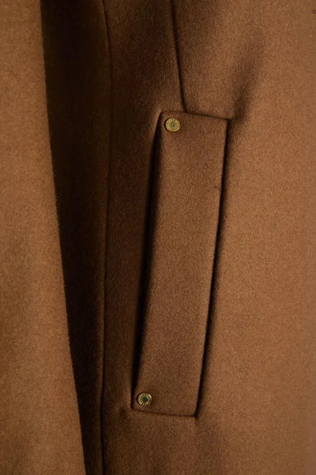 Women In Stock Tailoring Holland Cooper Full Length Regency Coat Dark Camel
