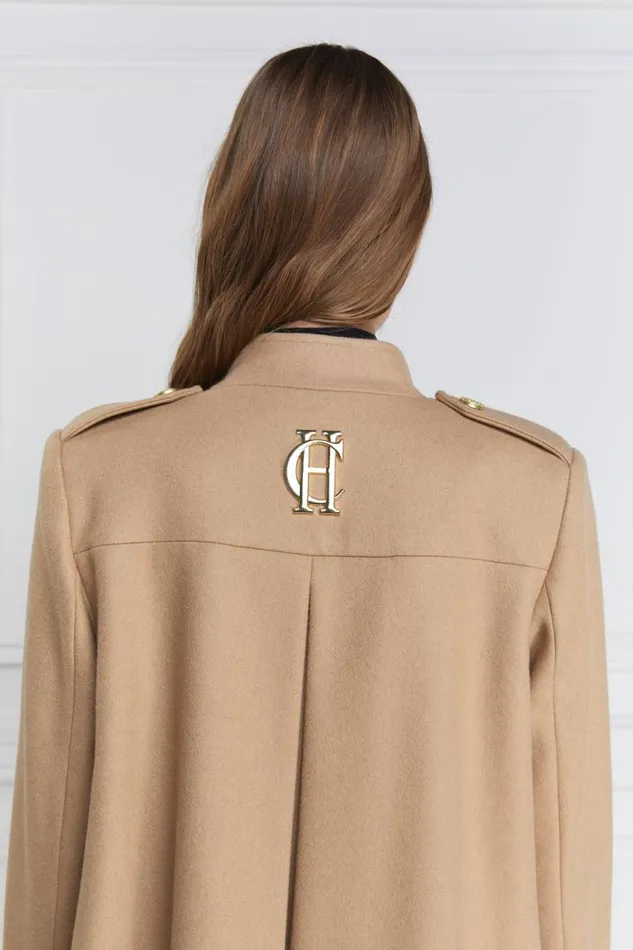 Women In Stock Tailoring Holland Cooper Highbury Cape Coat Camel