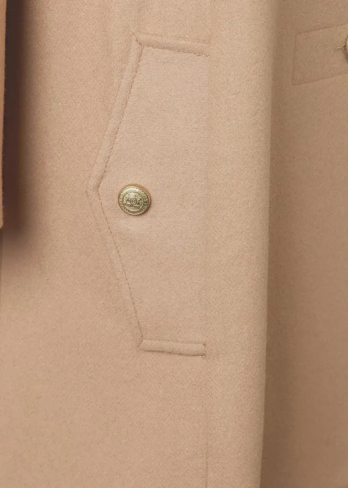 Women In Stock Tailoring Holland Cooper Highbury Cape Coat Camel