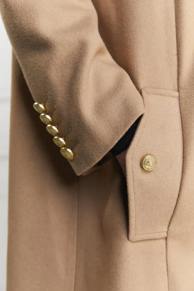 Women In Stock Tailoring Holland Cooper Highbury Cape Coat Camel