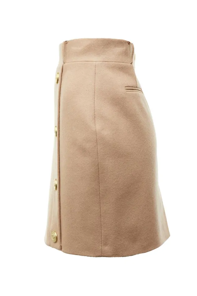 Women In Stock Tailoring Holland Cooper Knightsbridge Skirt Camel Women In Stock Tailoring Holland Cooper Knightsbridge Skirt Camel