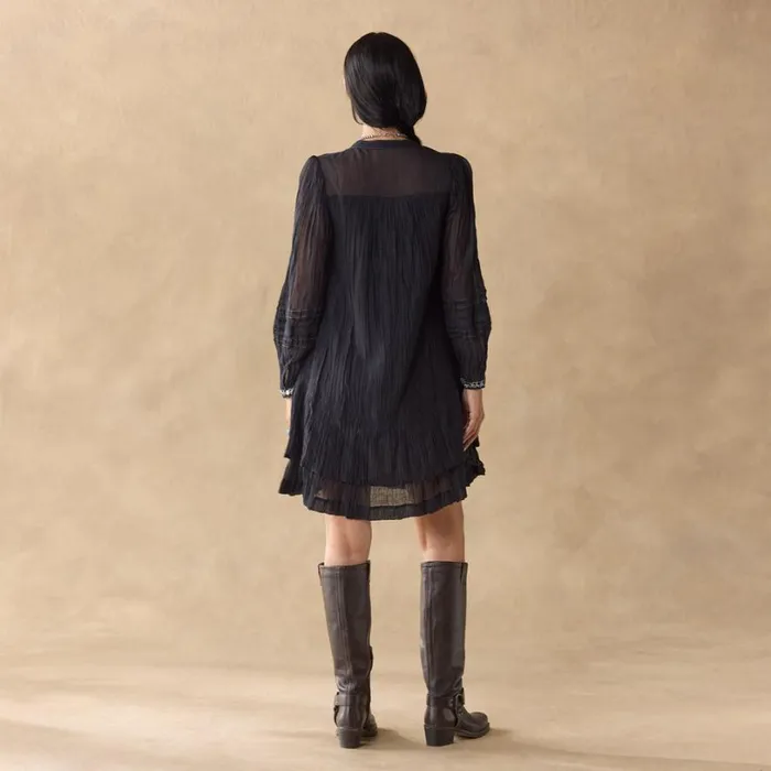 Women Ingrid Effortless Dress Black Sundance Catalog Dresses and Jumpsuits Women Ingrid Effortless Dress Black Sundance Catalog Dresses and Jumpsuits