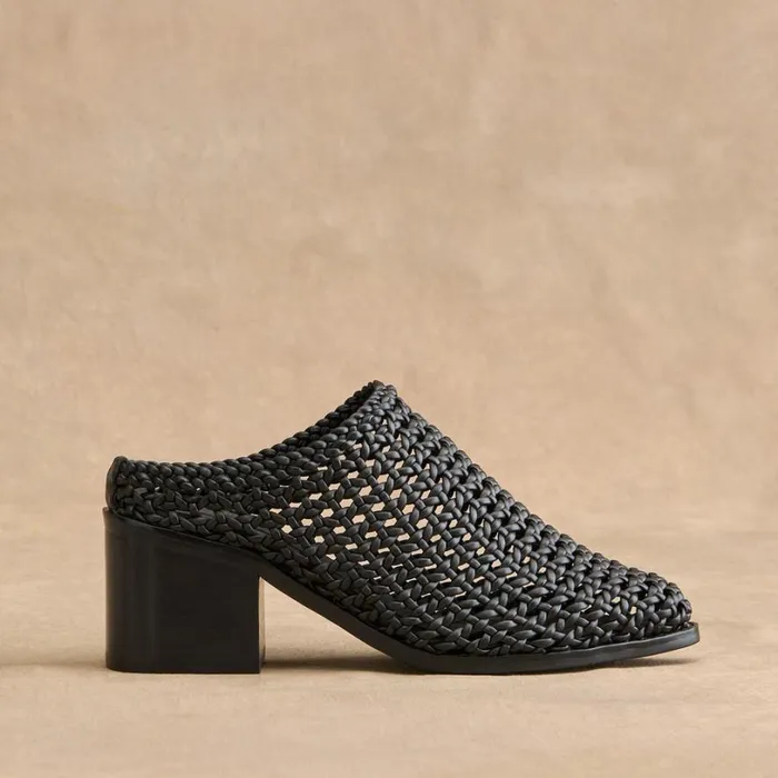 Women Jacinta Woven Mules Black Sundance Catalog Shoes Women Jacinta Woven Mules Black Sundance Catalog Shoes