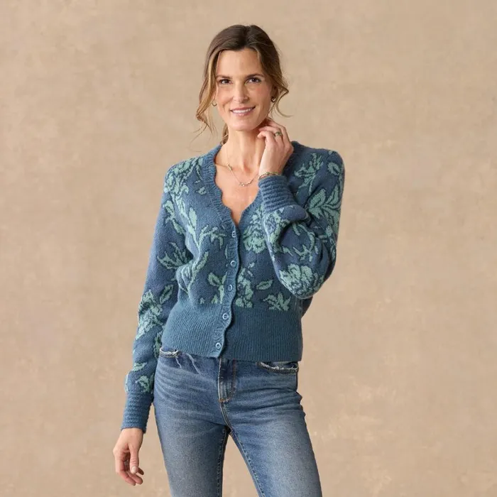Women Jahzara Blossom Cardigan Petite Cabernet Sundance Catalog Sweaters Women Jahzara Blossom Cardigan Petite Cabernet Sundance Catalog Sweaters