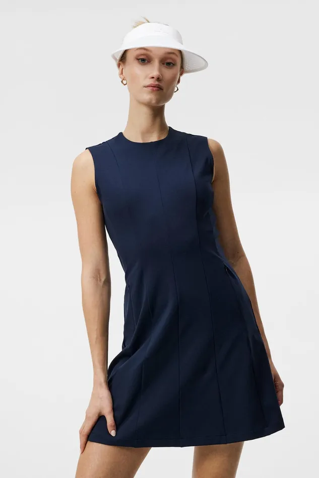 Women Jasmin Dress JL Navy JLindeberg Dresses