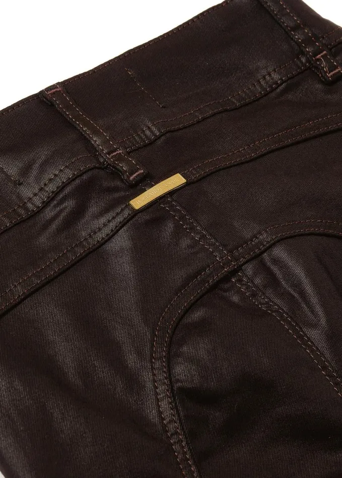Women Jeans Holland Cooper Coated Jodhpur Jean Chocolate Women Jeans Holland Cooper Coated Jodhpur Jean Chocolate
