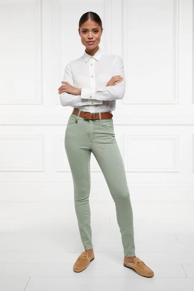 Women Jeans Holland Cooper Jodhpur Jean Sage