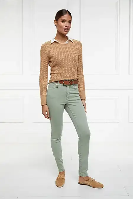 Women Jeans Holland Cooper Jodhpur Jean Sage Women Jeans Holland Cooper Jodhpur Jean Sage