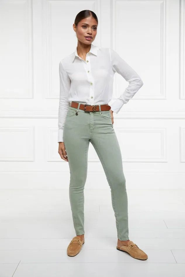 Women Jeans Holland Cooper Jodhpur Jean Sage Women Jeans Holland Cooper Jodhpur Jean Sage