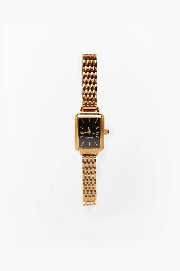 Women Jewellery DISSH CENDRE MAISON GOLDBLACK WATCH