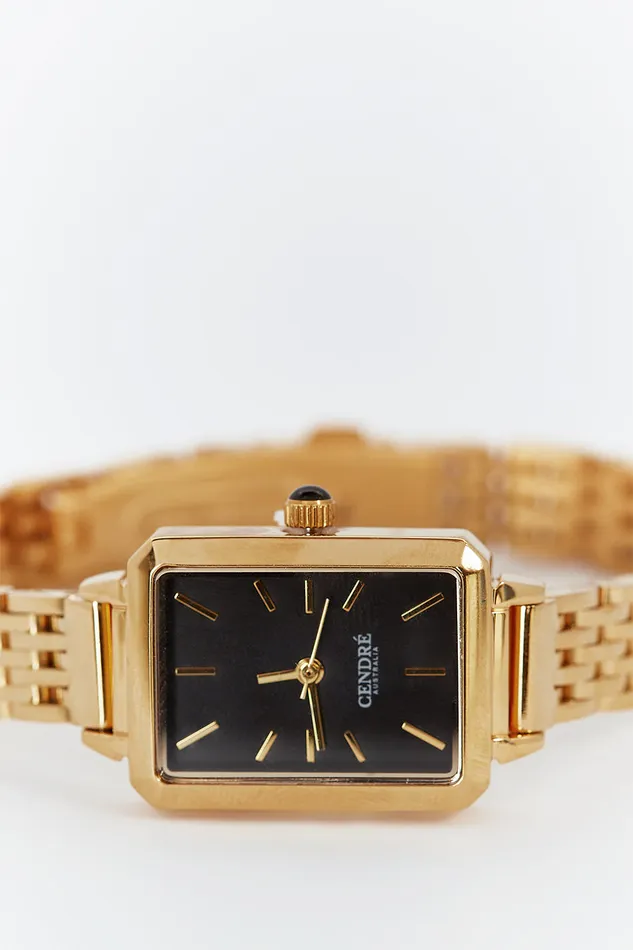 Women Jewellery DISSH CENDRE MAISON GOLDBLACK WATCH