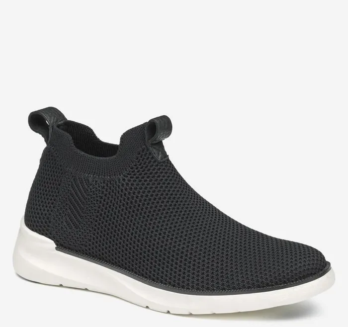 Women Johnston and Murphy Boots and Booties Emery Knit Chelsea Boot Black Knit Women Johnston and Murphy Boots and Booties Emery Knit Chelsea Boot Black Knit