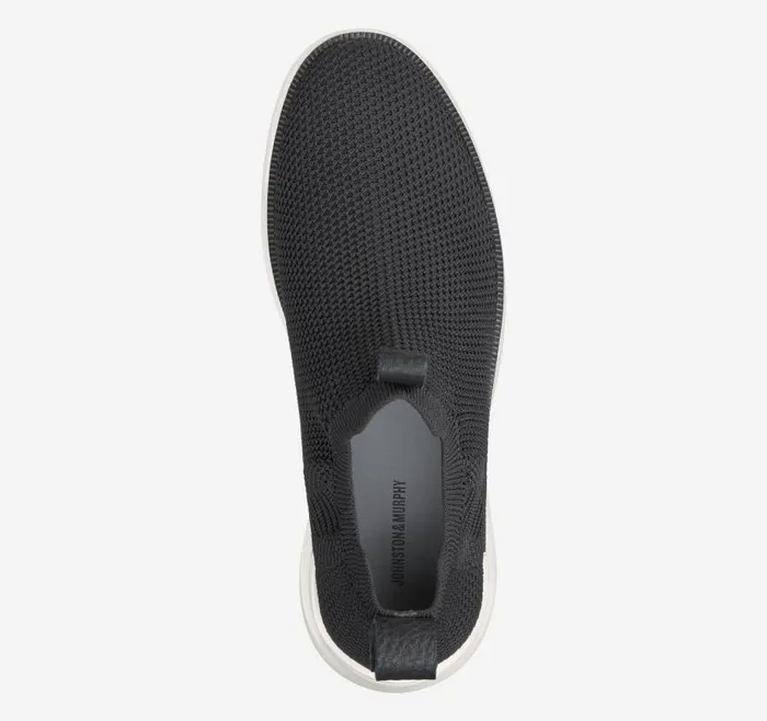 Women Johnston and Murphy Boots and Booties Emery Knit Chelsea Boot Black Knit Women Johnston and Murphy Boots and Booties Emery Knit Chelsea Boot Black Knit