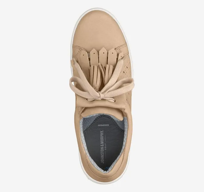 Women Johnston and Murphy Golf Madison Perfed Hybrid Sand Nubuck Women Johnston and Murphy Golf Madison Perfed Hybrid Sand Nubuck