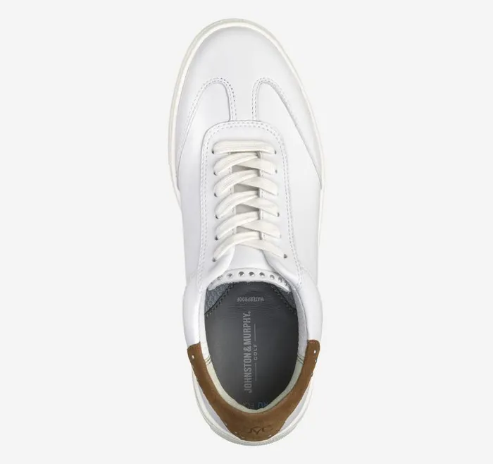Women Johnston and Murphy Golf Madison Studded Hybrid White Calfskin Women Johnston and Murphy Golf Madison Studded Hybrid White Calfskin