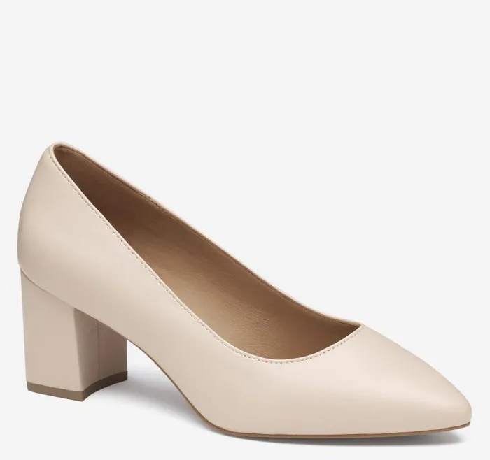 Women Johnston and Murphy Heels and Platform Wedges Vicki Pump Blush Glove Leather Women Johnston and Murphy Heels and Platform Wedges Vicki Pump Blush Glove Leather