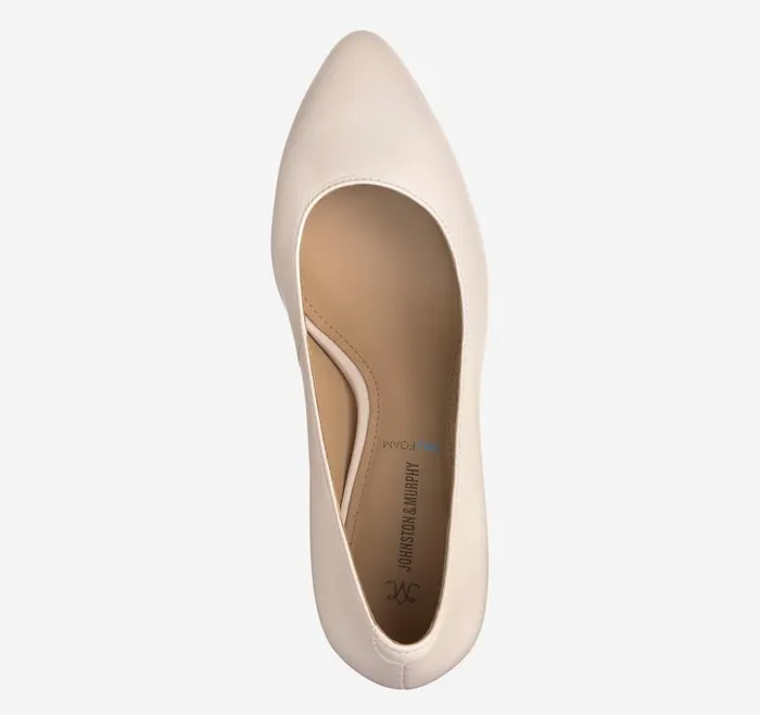 Women Johnston and Murphy Heels and Platform Wedges Vicki Pump Blush Glove Leather Women Johnston and Murphy Heels and Platform Wedges Vicki Pump Blush Glove Leather
