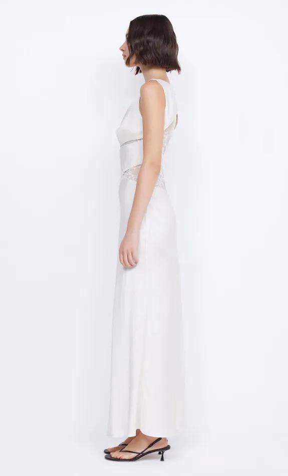 Women JULIETTE V NECK MAXI DRESS 8211 IVORY Bec Bridge Prom Dresses
