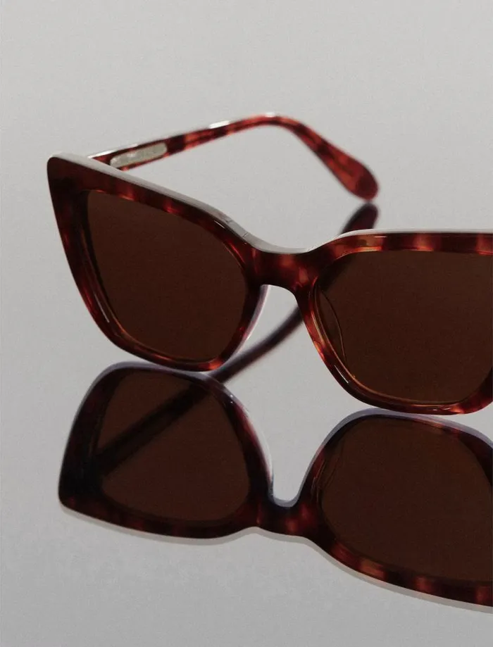 Women Kendall Cat Eye Sunglasses Brown Demi BCBG Sunglasses Women Kendall Cat Eye Sunglasses Brown Demi BCBG Sunglasses