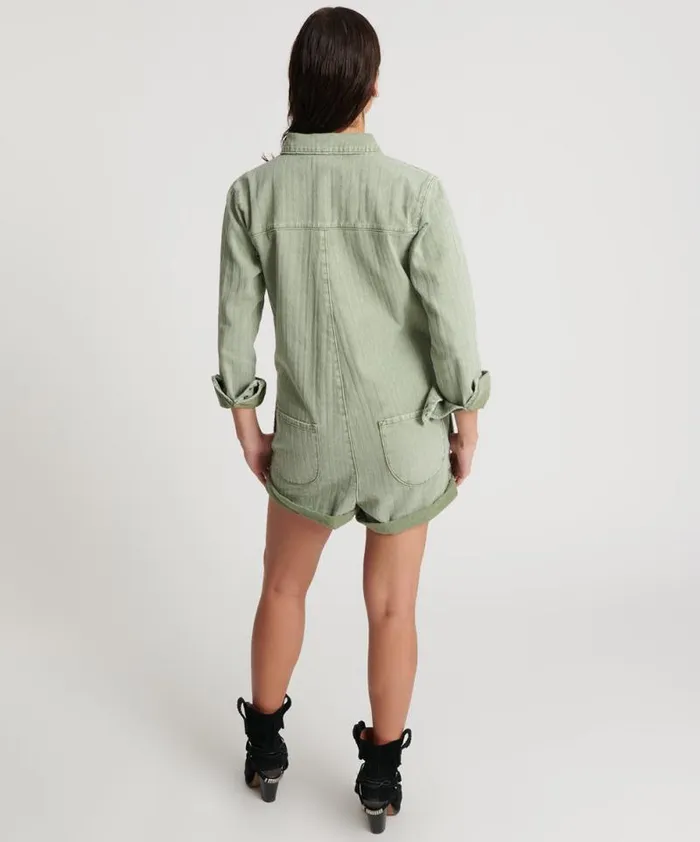 Women KHAKI LOGO JACQUARD PROPHECY JUMPSUIT One Teaspoon Denim Jumpsuits Women KHAKI LOGO JACQUARD PROPHECY JUMPSUIT One Teaspoon Denim Jumpsuits