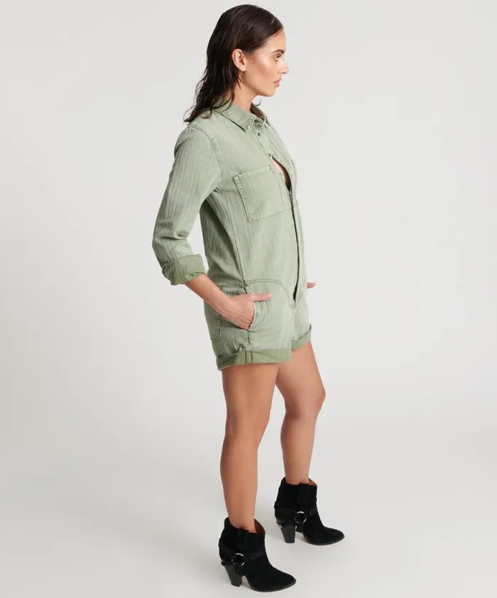 Women KHAKI LOGO JACQUARD PROPHECY JUMPSUIT One Teaspoon Denim Jumpsuits Women KHAKI LOGO JACQUARD PROPHECY JUMPSUIT One Teaspoon Denim Jumpsuits