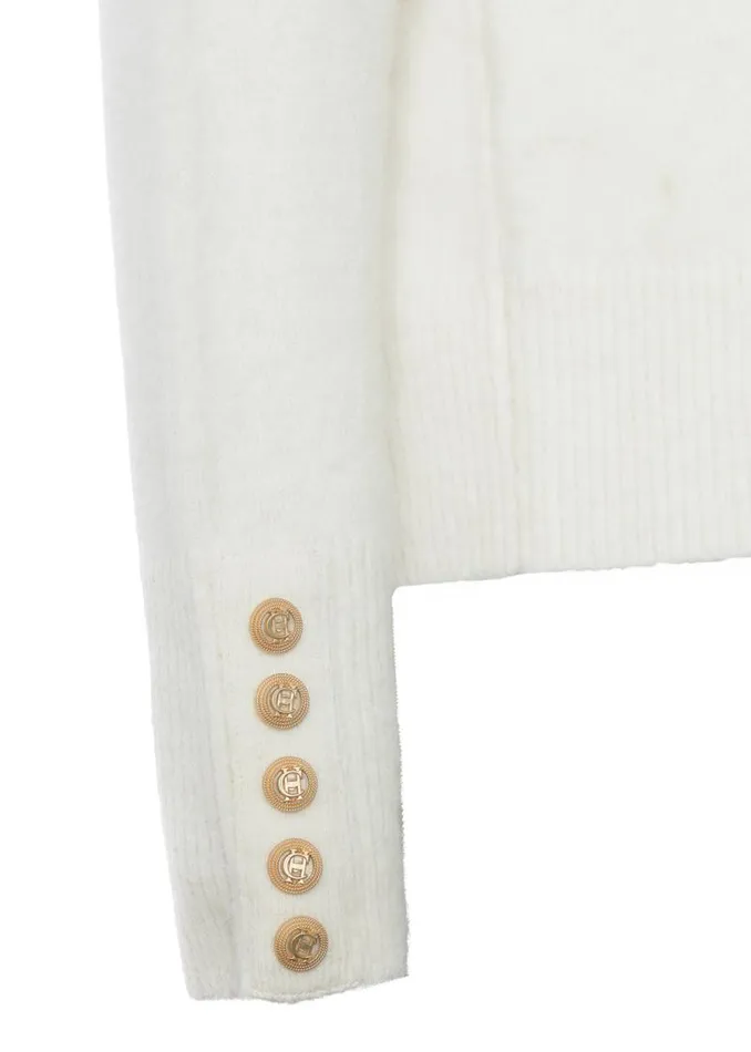 Women Knitwear Holland Cooper Tori Half Zip Knit Natural Women Knitwear Holland Cooper Tori Half Zip Knit Natural