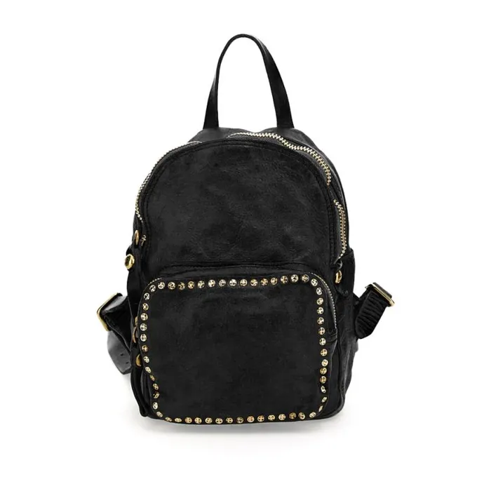 Women Kura Black Campomaggi Backpacks