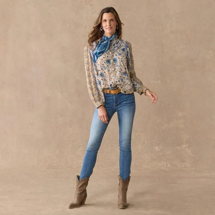 Women Laka Blooms Top Meringue Sundance Catalog Tops Women Laka Blooms Top Meringue Sundance Catalog Tops