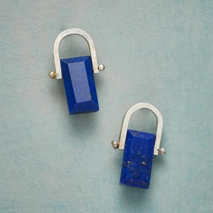 Women Lapis Pergola Earrings Sundance Catalog Earrings