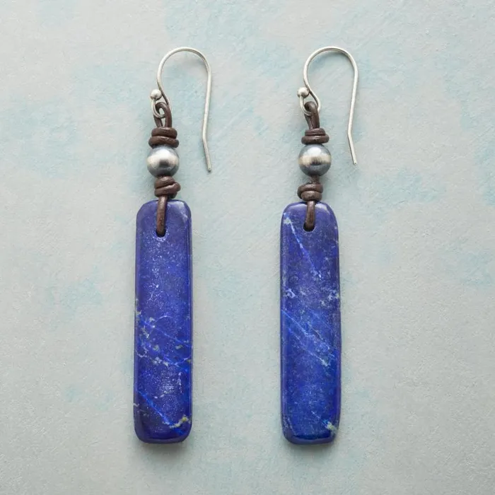 Women Lapis Spires Earrings Sundance Catalog Earrings