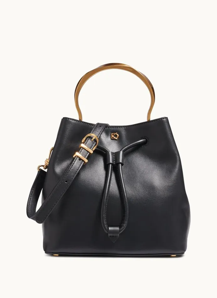 Women LAWRENCE BUCKET BAG Black Donna Karan New York Crossbodies And Satchels Women LAWRENCE BUCKET BAG Black Donna Karan New York Crossbodies And Satchels