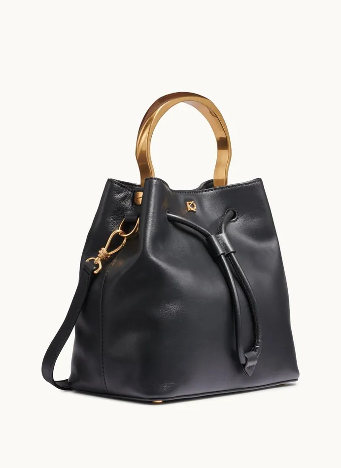 Women LAWRENCE BUCKET BAG Black Donna Karan New York Crossbodies And Satchels Women LAWRENCE BUCKET BAG Black Donna Karan New York Crossbodies And Satchels