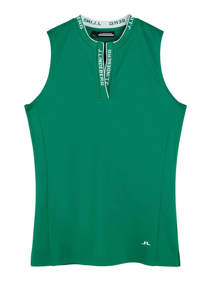 Women Leya Sleeveless Top Bosphorus JLindeberg Polo Shirts