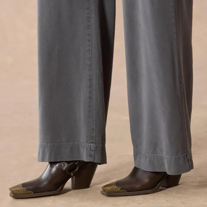 Women Linden Tencel Pants Slate Sundance Catalog Pants and Shorts Women Linden Tencel Pants Slate Sundance Catalog Pants and Shorts