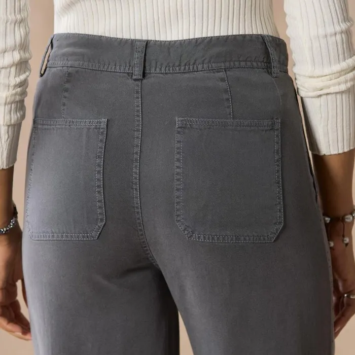 Women Linden Tencel Pants Slate Sundance Catalog Pants and Shorts Women Linden Tencel Pants Slate Sundance Catalog Pants and Shorts