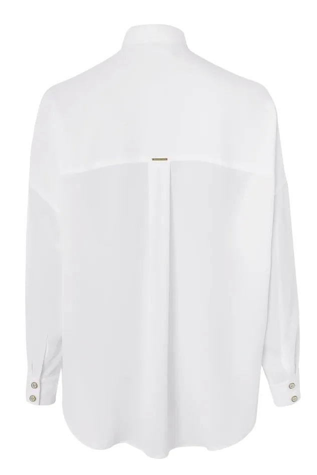WomenLittle Shirts and Blouses Holland Cooper Cameron Shirt White WomenLittle Shirts and Blouses Holland Cooper Cameron Shirt White