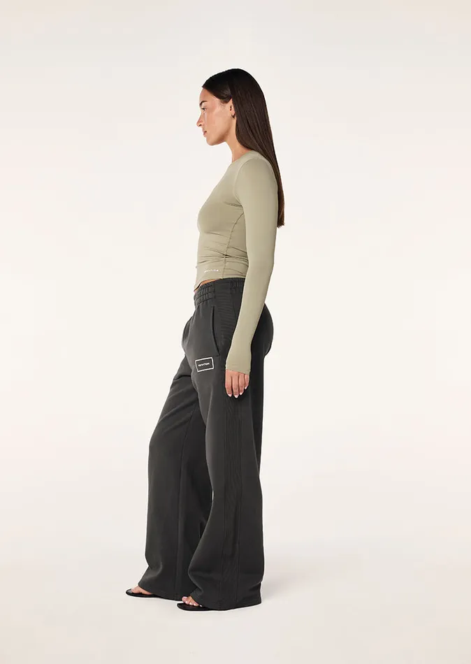 Women LongSleeveTops PE Nation FOUNDATION LONG SLEEVE TOP IN SILVER SAGE