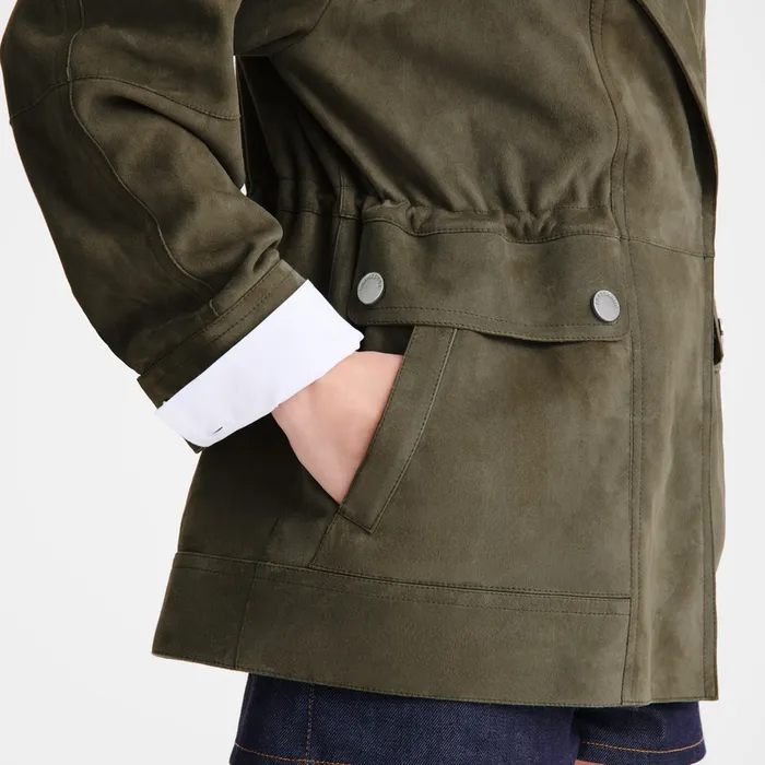 Women Longchamp Safari jacket Khaki Coats and Jackets Women Longchamp Safari jacket Khaki Coats and Jackets